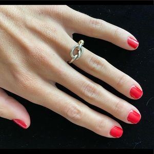 Tiffany and Co. twist ring size 6